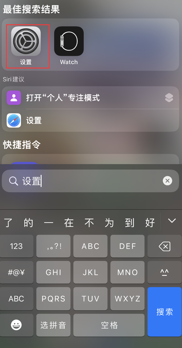 临江苹果手机维修分享：iPhone 找不到“设置”或“App Store”怎么办？ 