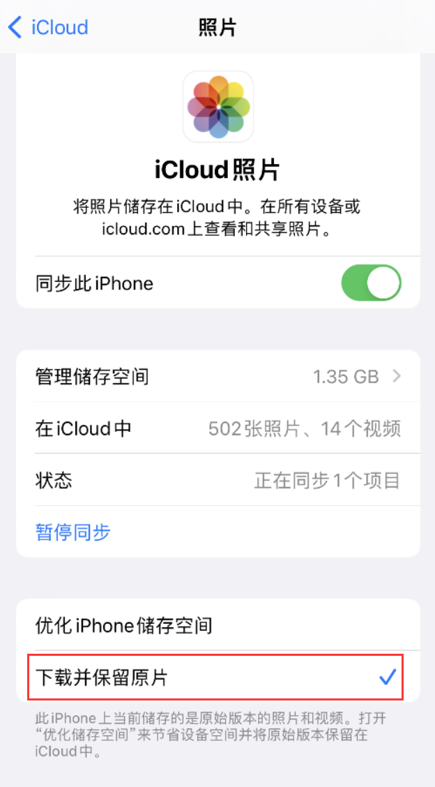 临江苹果手机维修分享iPhone 无法加载高质量照片怎么办 