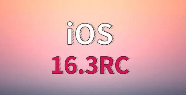 临江苹果手机维修分享iOS 16.3 RC版升级_iOS 16.3 RC版一键刷机教程 